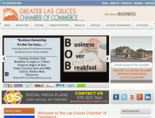Tablet Screenshot of library.lascruces.org